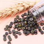 Natural Stone Heishi Beads for Necklace Making, 4 mm x 2 mm Small Flat Round - Image 7