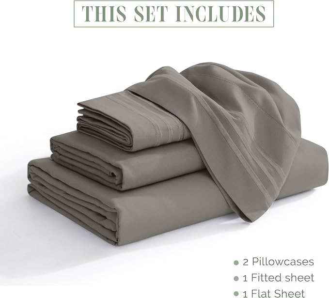 Elegant Comfort Luxurious 1500 Premium Hotel Quality Microfiber Three Line - Image 4