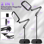 30X 10X Extra Large Floor Magnifying Glass - Image 6