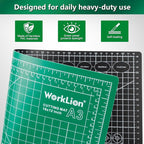 Worklion Self Healing Craft Mat: 18"x12" Rotary Cutting Mat - Image 3