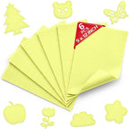 Pale Lime Yellow Soft Felt Sheets by Grainear