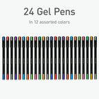 Pentonic Gel Pens, Medium & Fine Point, Smooth Writing - Image 3