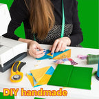 Jtnohx Color Felt, 1 Square Yard Felt Fabric, 1.4mm Thickness Flexible Craft - Image 7