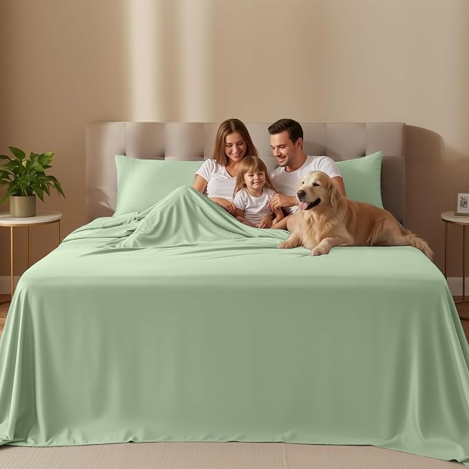 Utopia Bedding California King Size Sheet Set – 4 Piece Bed Sheets, Soft and - Image 2