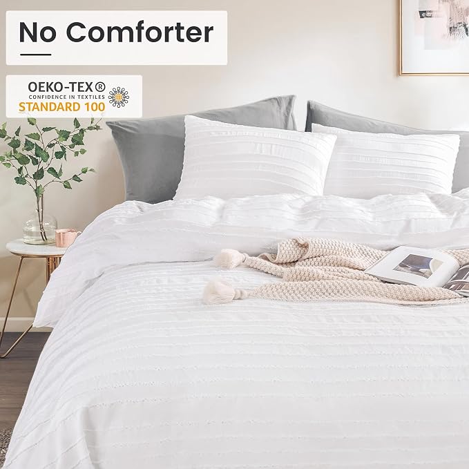 NEXHOME PRO Duvet Cover, Soft and Lightweight 100% Washed Microfiber Comforter - Image 6