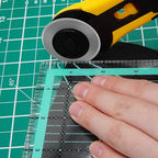 MANUFORE 4pcs Square Quilting Ruler Sewing Acrylic Ruler Anti-Slip Metric Ruler - Image 5