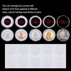 200 Pieces 30mm Coin Capsules Coin Holders - Image 2