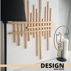 80PCS Square Basswood Dowel Rods 12 Inch – Unfinished Wood Dowels 1/4 Inch x 12 - Image 3