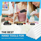 Phinus 48 Pack Mini Hot Glue Sticks, EVA Clear Glue Gun Sticks, Hot Glue Gun - Image 7