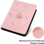 16 Pocket Ringless Side Loading Trading Card Binder, 1024 Cards PU Fixed Page - Image 4
