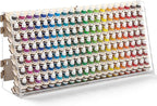 Colingmill Wooden Paint Organizer Storage Rack, 140 Holes Miniature Model Paint by Colingmill