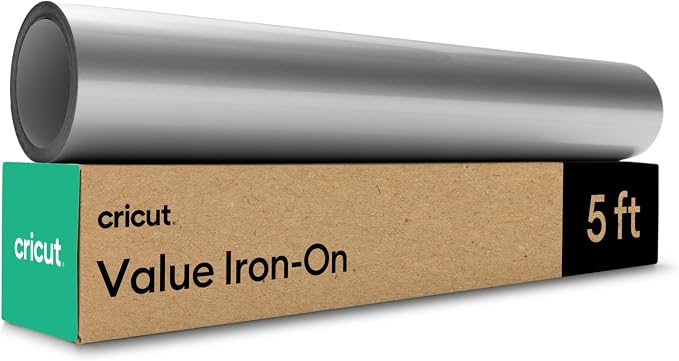 Cricut Value Iron On, Dark Grey | HTV Heat Transfer Vinyl by Unknown