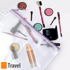YOPCDJ 20PCS Mesh Zipper Pouch Bags, A4 13x9 Inches Waterproof Mesh Bags - Image 6