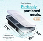 Souper Cubes 2 Cup Silicone Freezer Molds, Oven and Microwave Safe, Casseroles - Image 2