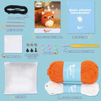 Crochet Kit for Beginners: Shiba Inu Crochet Kit, All You Need in, Include Easy - Image 3