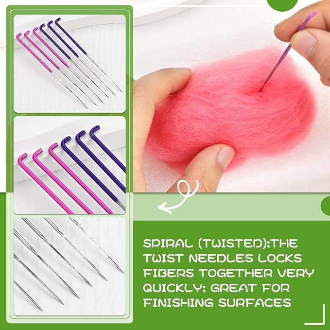 Mayboos 35 Pcs Needle Felting Needles, Wool Felting Supplies - Image 4