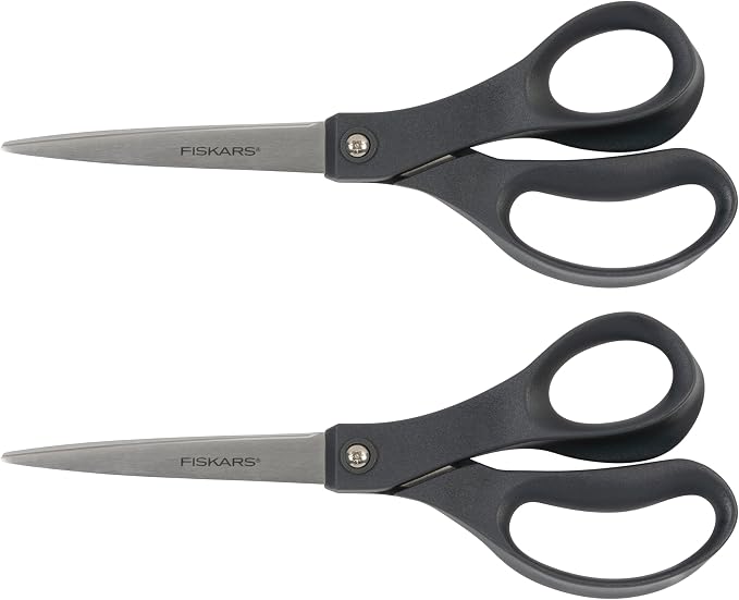 Fiskars 8" Everyday Stainless Steel All Purpose Scissors - Image 2