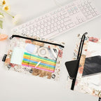Cute Highland Cows Flowers Pencil Pouch - Image 5
