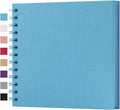 potricher 7 x 7 Inch DIY Scrapbook Album 40 Pages Hardcover Kraft Paper Scrap by potricher