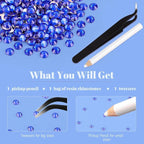 4000PCS 5mm Resin Rhinestones Bulk - Image 7