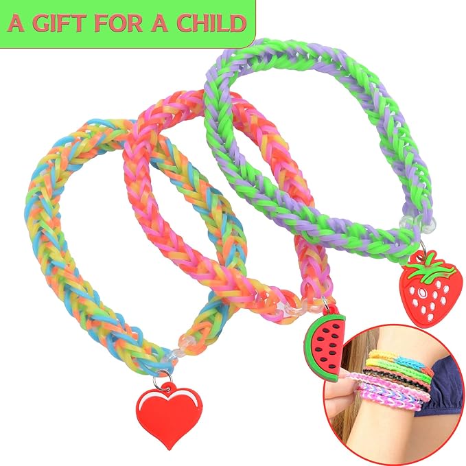 JIYAKO 11000+ Rubber Band Bracelet Kit, Friendship Bracelet kit, Loom Bracelet - Image 4