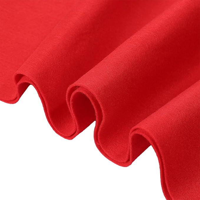 HaoFeijh Felt Fabric 36 * 36 Inch Wide 1.6mm, Fabric Sheets Soft Woven Acrylic by HaoFeiJH