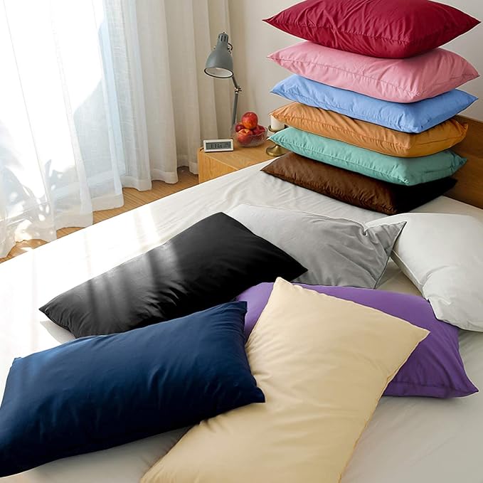 FLXXIE King Pillow Cases Set of 2, Soft Microfiber Pillow Covers - Image 7
