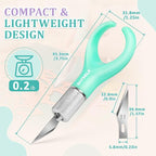 DIYSELF Precision Craft Knife, Fingertip Hobby Knife, Ergonomic Finger Loop - Image 4