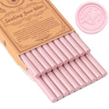Pearl Pink Sealing Wax Sticks, WASOHLING 20Pcs Glue Gun Wax Seal Sticks by WASOHLING