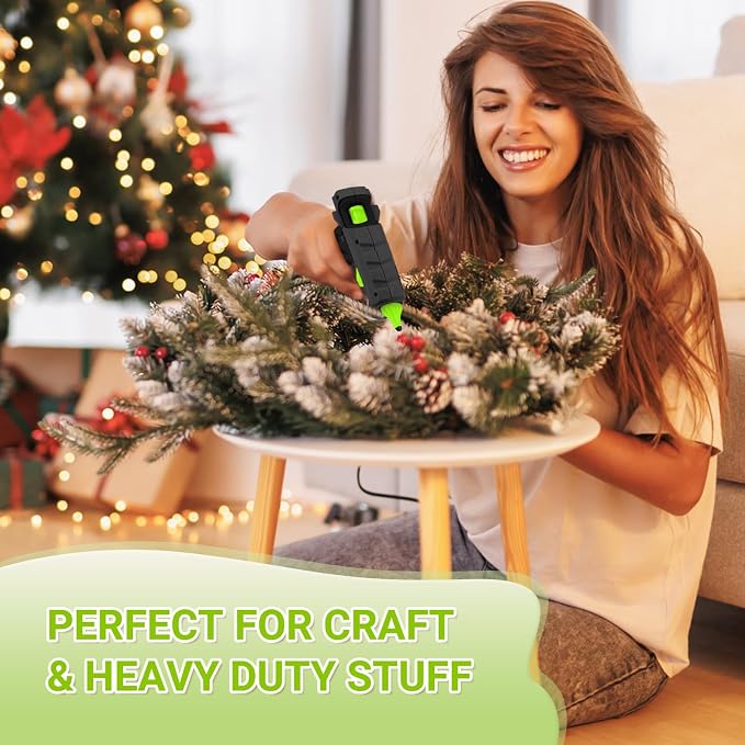 THINKLEARN Hot Glue Gun, Full Size, 60/100W Dual Power | Heavy Duty Glue Gun - Image 9