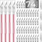 JTIEO Exacto Knife, 74 Pack Hobby Knife by JTIEO