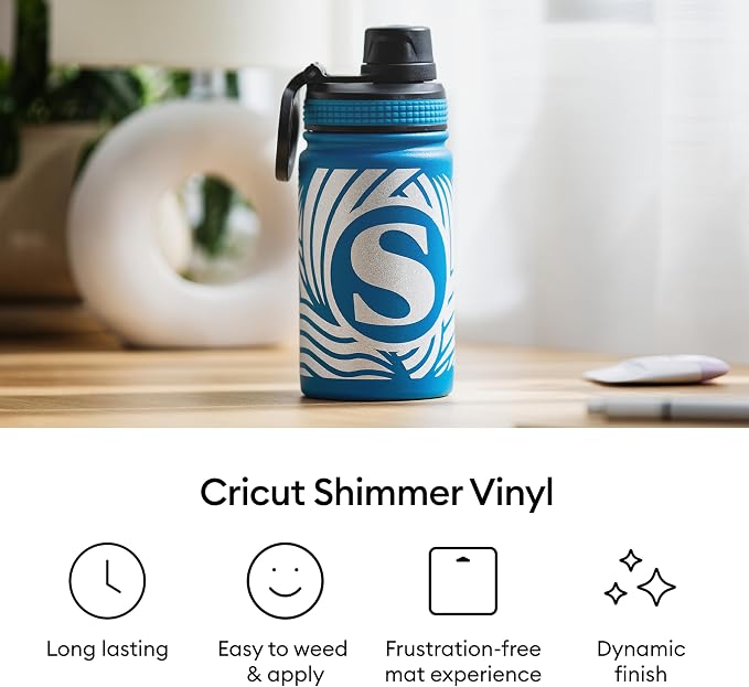 Cricut Shimmer Vinyl – Permanent, Party Sampler - 12 in x 12 in - Image 4