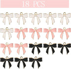 Bow Charms for Bracelet Jewelry Making Cute Bracelet Charms | 18Pcs, Bow Charms - Image 2