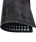 Cutting Mat A3 Black, Self Healing Cutting Mat 12x18 Inch, 5-Ply Craft Board - Image 4