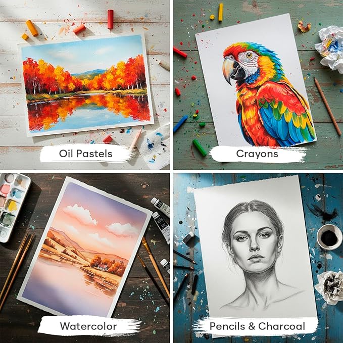 32 Sheets Watercolor Paper Pad - Image 4