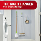 Command Broom and Mop Gripper, Organize Damage-Free - Image 7