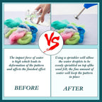 Ziliny 2 Pcs Wet Felting Tool Set, Ball Brause Sprinkler Squeeze Flower - Image 4