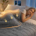 Smart Queen Weighted Blanket for Adults and Couple Queen Size Large Soft Heavy - Image 5