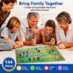 Meeples Game Tokens, 144 Pieces, 6 Colors, Translucent Game Pieces | Board Game - Image 6