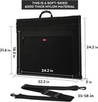 Nicpro Light Weight Art Portfolio Bag, 23x31 Black Art Canvas Portfolio Case - Image 3