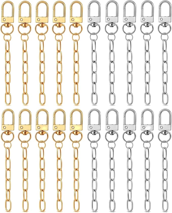 20 Pcs Metal Keychain Making Kit by Zugzwang