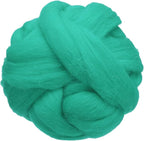 uxcell 3.53oz Wool Roving Yarn, Needle Felting Wool Fiber DIY Craft Needle Wet by uxcell