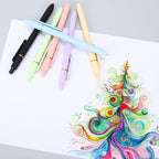 Ddaowanx Colorful Gel Pens, 0.5mm Fine Point Retractable, Cute Pens - Image 7