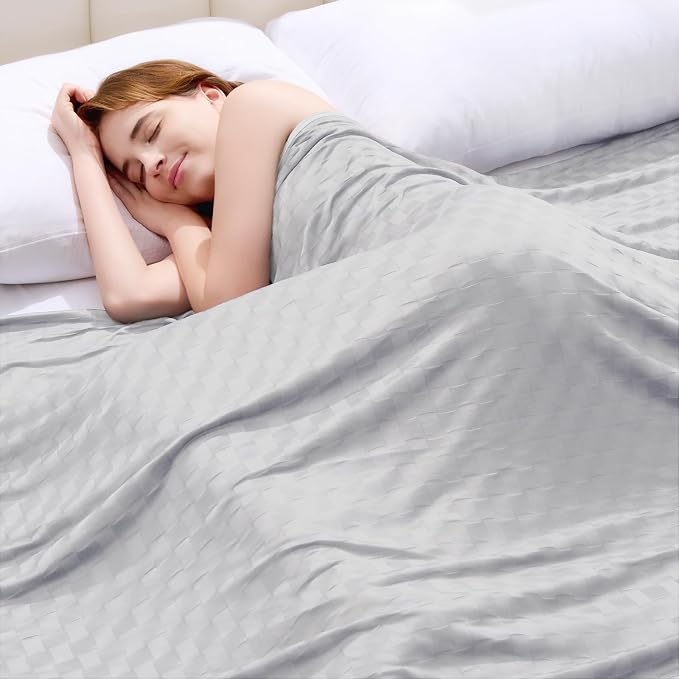 Topcee Cooling Blanket King Size- 90"x108" Summer Cooling Throw Blanket by Topcee%E2%80%94ForYourGoodSleep
