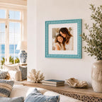 Solid Wood 12x12 Picture Frame Beaded Frame - Image 2