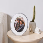 4x6 Ornate Oval Picture Frame, Hand-Crafted Resin Frame - Image 2