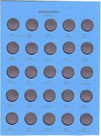 Whitman US Flying Eagle, Indian and Lincoln Cent Coin Folder Five Volume Set - Image 3
