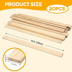 Wood Strips Slats Square Wooden Dowels - Image 3