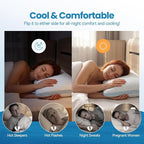 QUTOOL Cooling Pillows for Hot Sleeping, Shredded Memory Foam Pillows Standard - Image 6