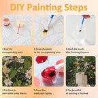 Mandun 3 Pack Paint by Numbers Kit - Image 8